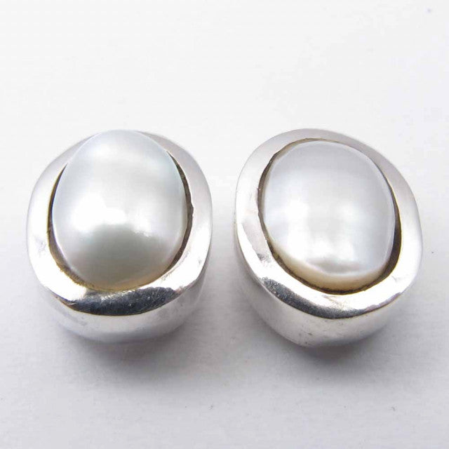 Cercei Argint 925 cu Perla FreshWater 0,9 cm lungime