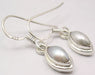 Cercei Argint 925 cu Perla FreshWater, 2.8 cm lungime