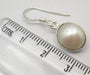 Cercei Argint 925 cu Perla FreshWater, 2.8 cm lungime