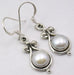 Cercei Argint 925 Cu Perla FreshWater , 3.5 cm lungime