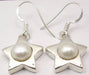Cercei Argint 925 Cu Perla FreshWater , 3 cm lungime