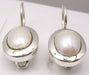 Cercei Argint 925 cu Perle FRESH WATER, 2.2 cm lungime