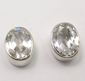 Cercei Argint 925 cu Zirconiu Cubic, 0.9 cm lungime