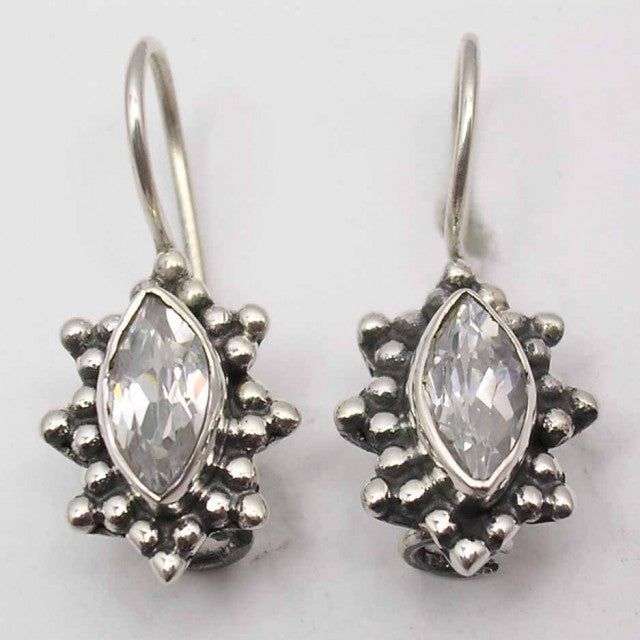 Cercei Argint 925 cu Zirconiu Cubic, 2.3 cm lungime