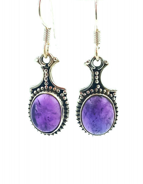 Cercei Argint cu Ametist