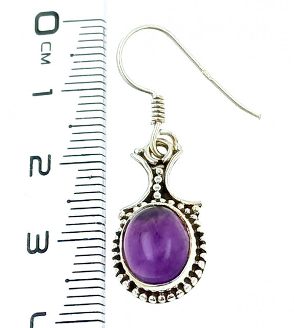 Cercei Argint cu Ametist