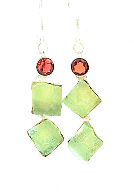 Cercei Argint cu Aventurin