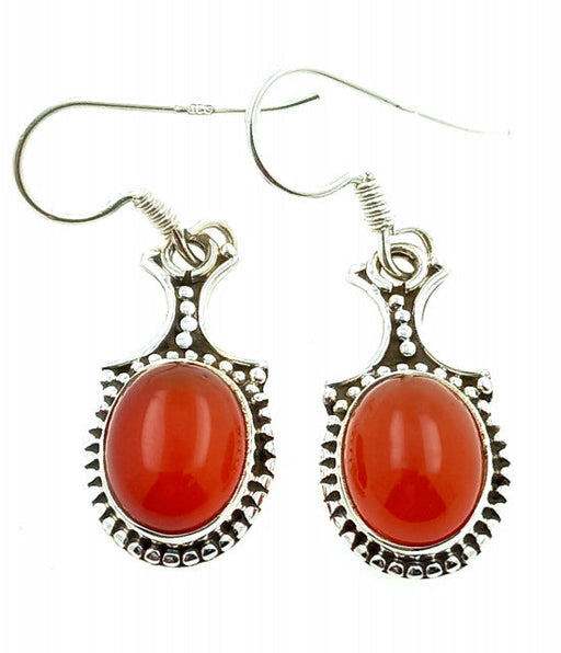 Cercei Argint cu Carnelian