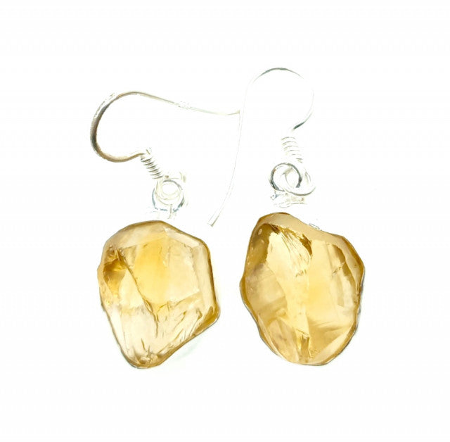 Cercei Argint cu Citrin