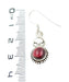Cercei Argint cu Garnet