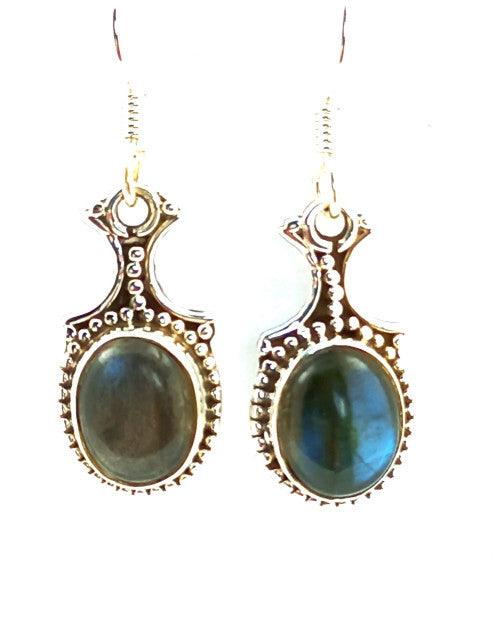 Cercei Argint cu Labradorit