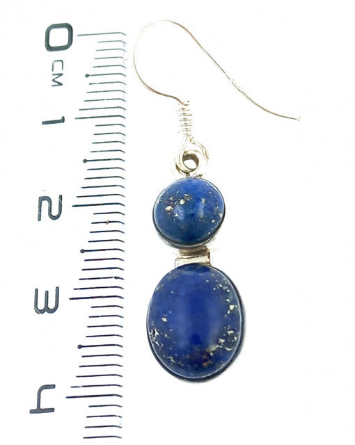 Cercei Argint cu Lapis Lazuli
