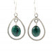 Cercei Argint cu Malachit