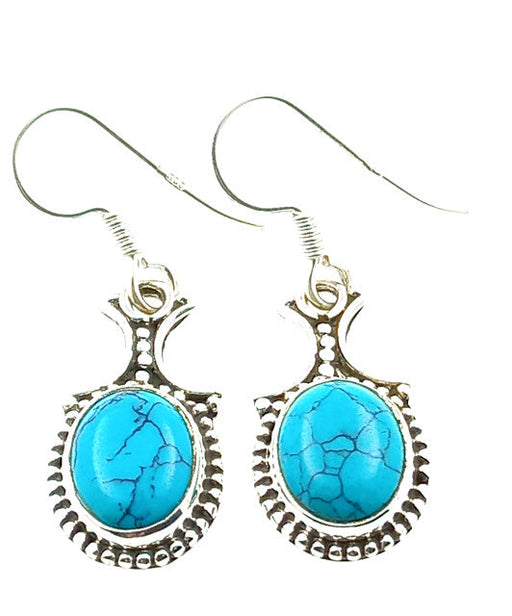 Cercei Argint cu Turcoaz