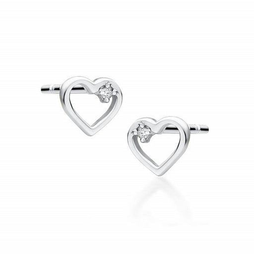 Cercei Aur 14k cu Diamante Naturale Naturale 0.01 ct