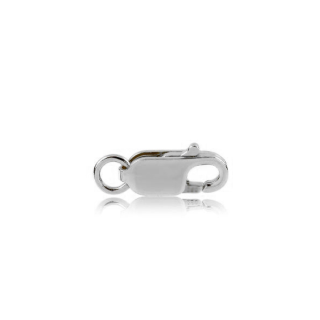 Inchizatoare lobster Argint 925, dimensiune 11.6mm x 4.3mm, cu za 1mm x 4.2mm - 1 buc