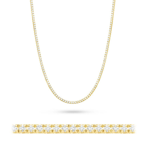 Colier 14 K cu Diamante Naturale 4.38 ct