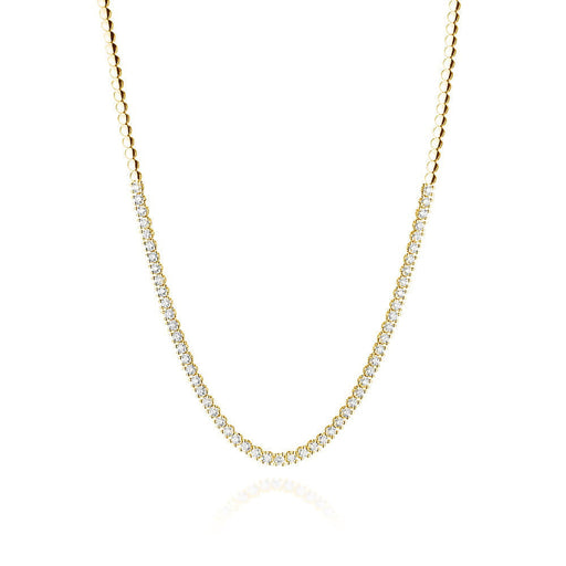 Colier 14 K cu Diamante Naturale 4.56 ct