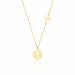 Colier Aur 14K cu Diamant Natural 0.01 ct