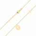 Colier Aur 14K cu Diamant Natural 0.01 ct