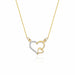 Colier Aur 14K cu Diamante Naturale 0.04 ct