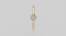 Inel Aur 14K cu Diamant Natural 0.15 ct