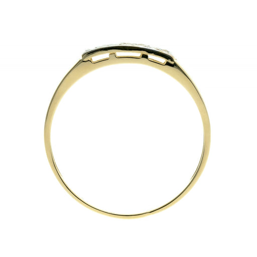 Inel Aur 8K cu Zirconii - Eleganță Strălucitoare