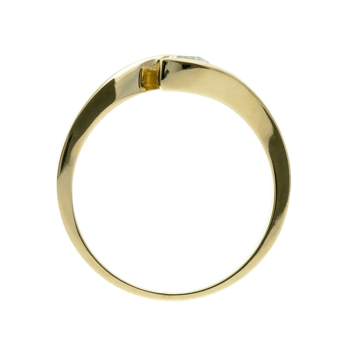 Inel Elegant Aur 8K cu Zirconiu - Frumusețe Eternă