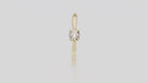 Inel Aur 14K cu Diamant Natural 0.08 ct