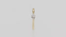 Inel Aur 14K cu Diamant Natural 0.10ct