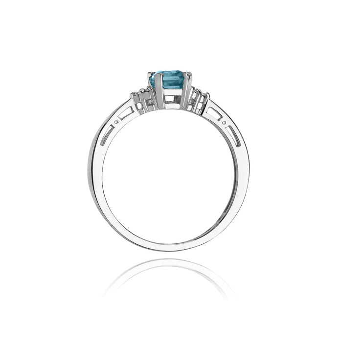 Inel Aur 14K cu Topaz 0.60 ct