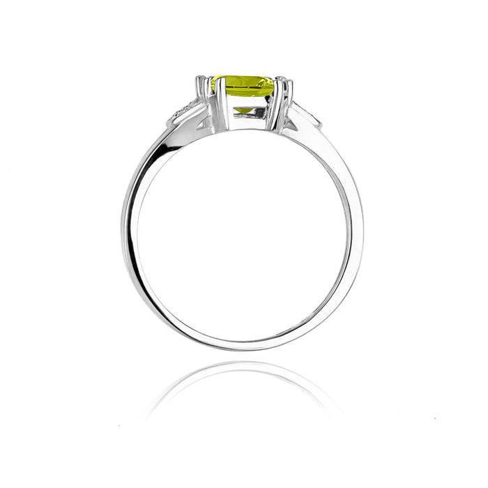 Inel Aur 14K cu Peridot 1.00 ct