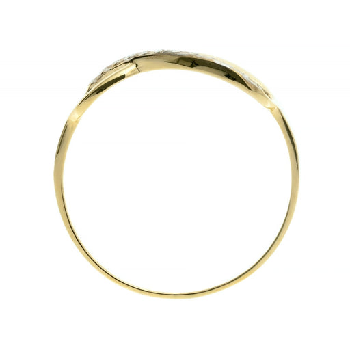 Inel Aur 8K Neschimbare - Inel cu Zirconii