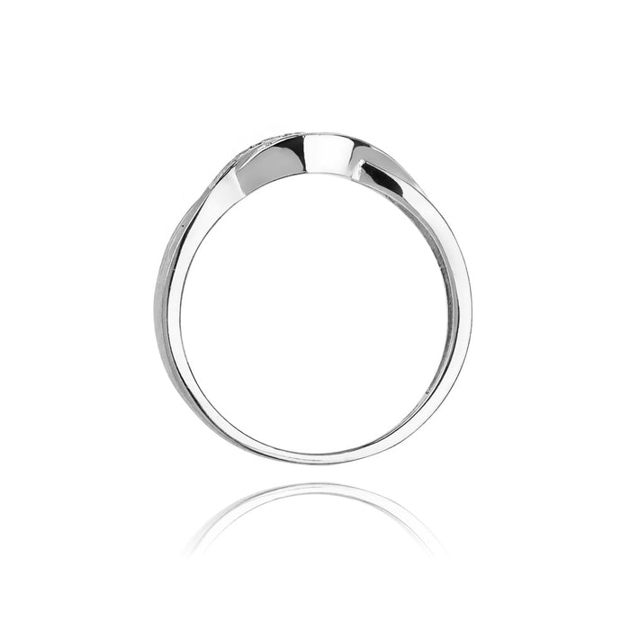 Inel Aur 14K cu Diamant Natural 0.10 ct