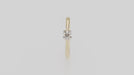 Inel Aur 14K cu Diamant Natural 0.10 ct