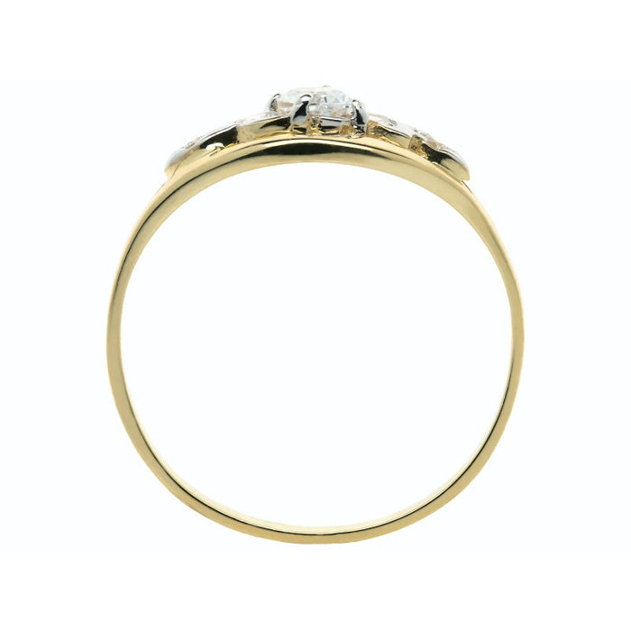 Inel Aur 8K cu Zirconii
