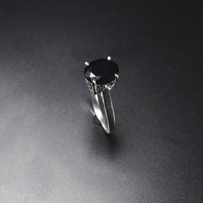 Inel Argint 925 cu Onix Negru
