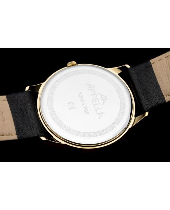 Ceas Appella, L12005.1263Q, 41 mm, gold