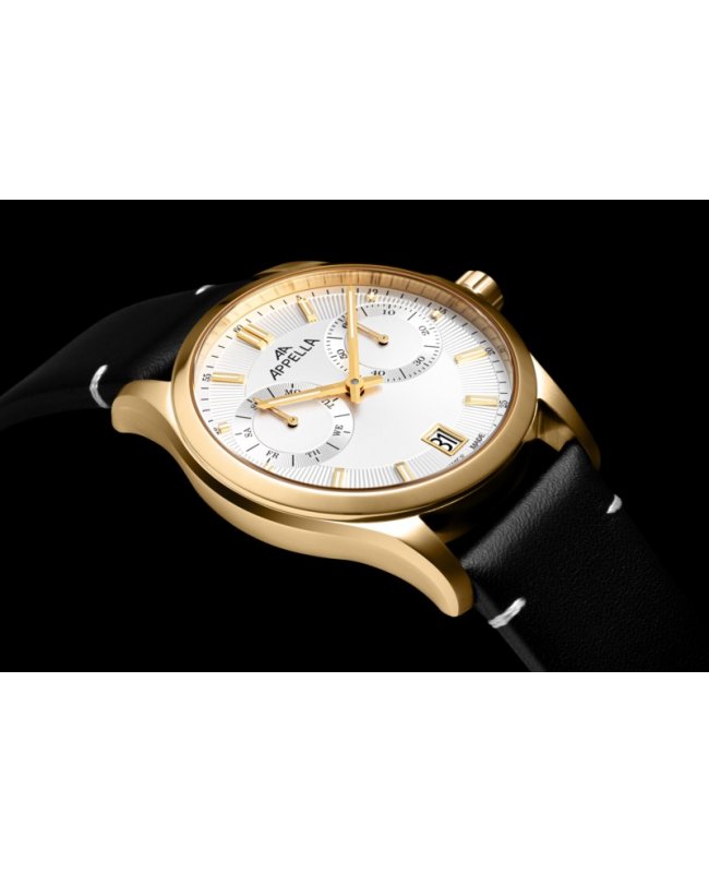 Ceas Appella, L70009.1213QF, 40 mm, gold