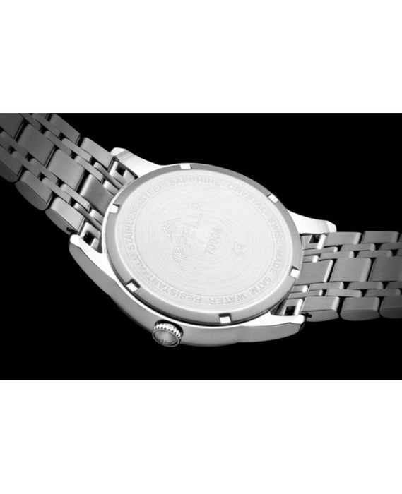 Ceas Appella, L70008.5163QF, 42 mm, silver