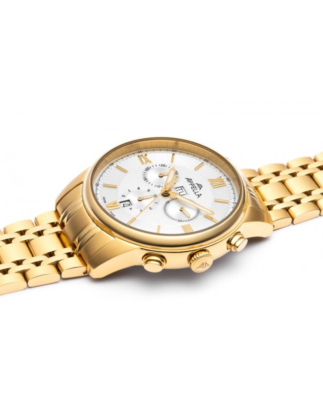 Ceas Appella, L70006.1163CH, 43 mm, gold
