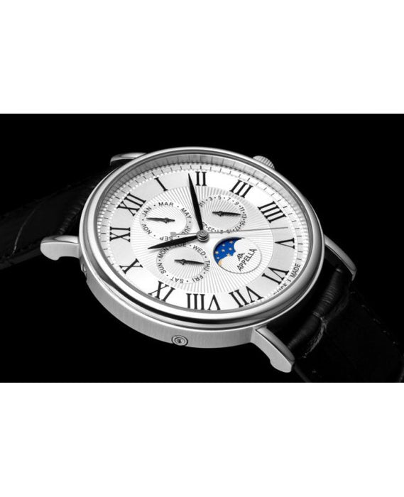 Ceas Appella, L70004.5233QF, 43 mm, silver