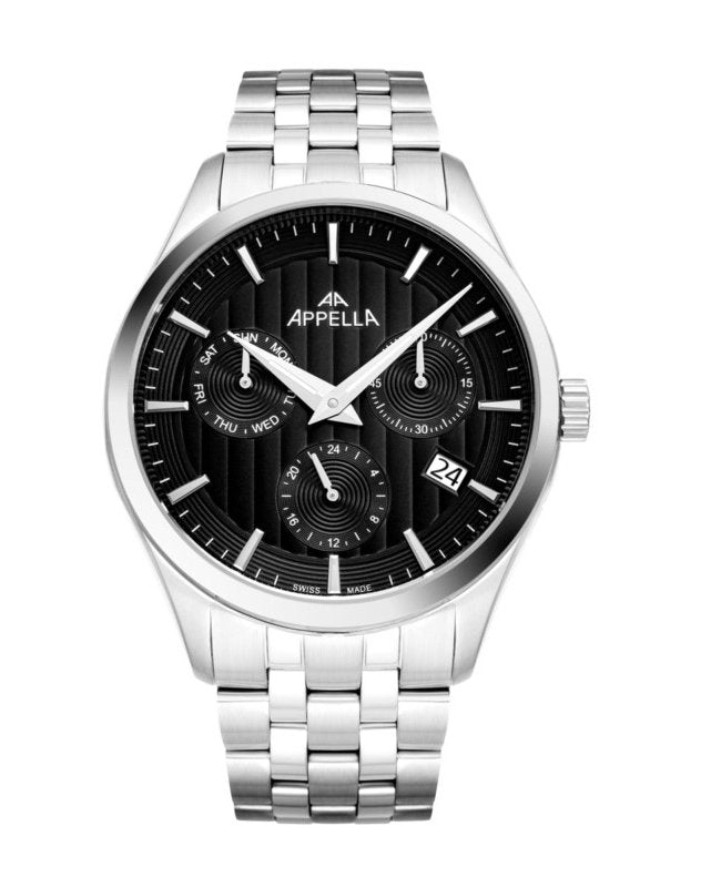 Ceas Appella, L70003.5114QF, 43 mm
43 mm, silver
gold