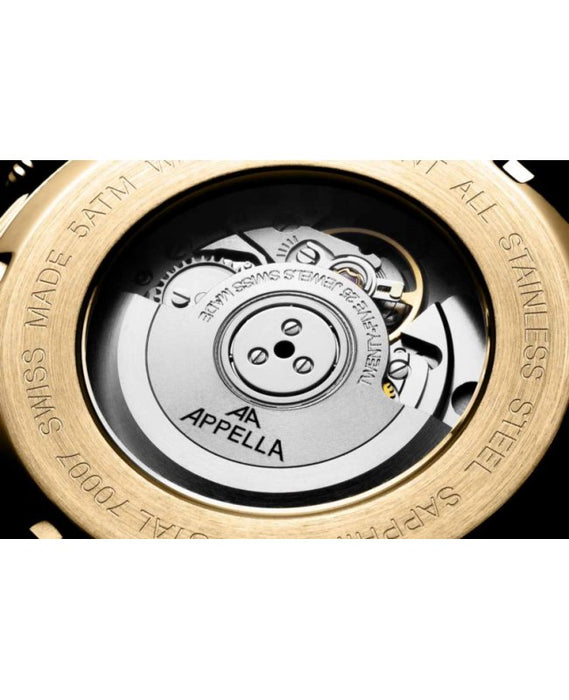 Ceas Appella, L70007.1233A, 43 mm, gold