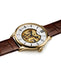 Ceas Appella, L90.1B63SM, 41 mm, gold, capac spate cu sticlă de safir antireflex