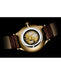 Ceas Appella, L90.1B63SM, 41 mm, gold, capac spate cu sticlă de safir antireflex