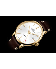 Ceas Appella, L90.1213M, 41 mm, gold, capac spate cu sticlă de safir