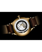 Ceas Appella, L90.1213M, 41 mm, gold, capac spate cu sticlă de safir