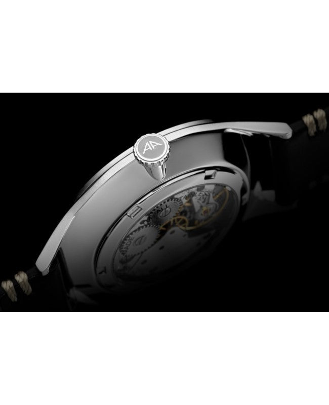 Ceas Appella, L90.5213M, 41 mm, silver, capac spate cu sticlă de safir