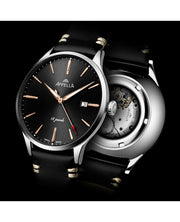 Ceas Appella, L90.52R6M, 41 mm, silver, capac spate cu sticlă de safir